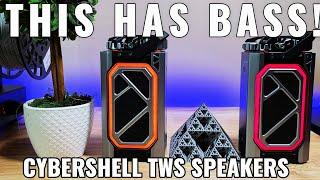 First Look!  CyberShell Mechanical True Wireless Stereo Speaker