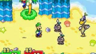 Mario & Luigi - Superstar Saga  - All Brother Attack Advances