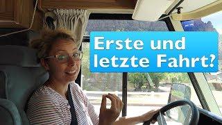 Erste Fahrt mit einem amerikanischen Wohnmobil