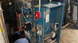 Steam Boiler Conversion to Hydronic Hot Water Heating - Step by Step Retrofit Video