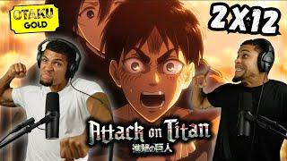 NO WAYYY! | Attack On Titan | 2x12 REACTION! *SEASON FINALE*