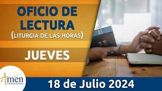 Oficio de Lectura de hoy Jueves 18 Julio 2024 l Padre Carlos Yepes l Católica l Dios