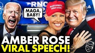 Most Followed Model on Earth Speaks at RNC Convention | What She Says Makes Trump Smile | Goes VIRAL
