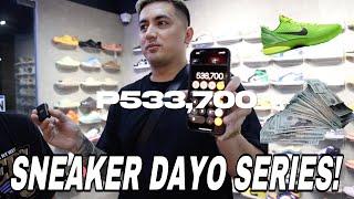 MALUPET NA DAYO SA ISANG SNEAKER STORE SA QC. 500,000 cash out