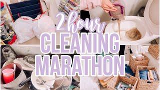 EXTREME CLEAN WITH ME MARATHON 2022 // OVER 2 HOURS OF CLEANING MOTIVATION