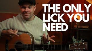 Play THIS lick with your open chords 