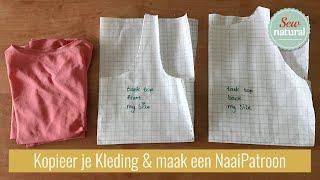 Kopieer je Kleding en maak een NaaiPatroon