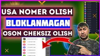 CHEKSIZ XATOSIZ USA NOMER OLISH // USA NOMER OLISH ENG OSSON YÒLI