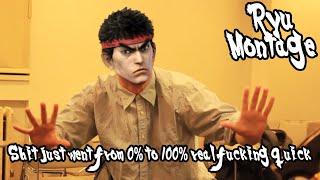 Ryu needs to chill!!! | Smash Bros Ultimate Montage | Ryu Montage