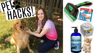 LIFE HACKS FOR PET OWNERS! | Pet Care Tips & Tricks!