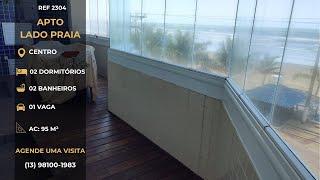  Apartamento de Frente para o Mar no Centro de Mongaguá   Viva com uma Vista Privilegiada! ️