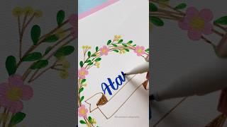 Happy Birthday Card DIY #short #nhuandaocalligraphy #diy #handlettering #lettering #greetingcard