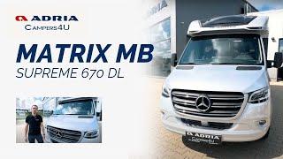 Matrix Supreme 670 DL na podvozku Mercedes - Benz