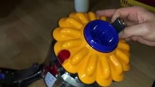 Dyson DC33c Dyson Ball Multifloor Canister Vacuum cleaner unboxing and instructions