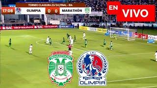  Olimpia vs Marathon EN VIVO / Liga Honduras