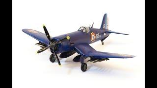 F4U-7 Corsair. The movie without sound.