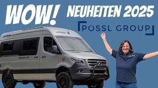 Exklusiver Einblick: Alles über die neuesten PÖSSL 2025 Kastenwagen!