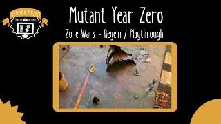 Mutant Year Zero: Zone Wars Tabletop - Regeln / Playthrough - Deutsch