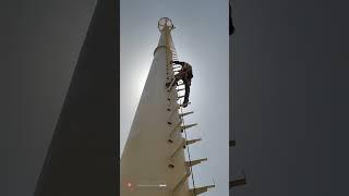 Tower Climbing Using Lifeline Rope Grab | Safety First | HSE