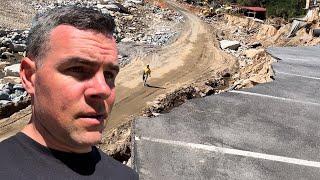 The Impact Of Hurricane Helene On Chimney Rock