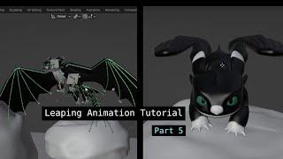 Leaping Animation | Blender Animation Tutorial | Part 5