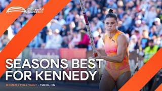 Nina Kennedy soars to 4.80m season's best | Continental Tour Gold 2024