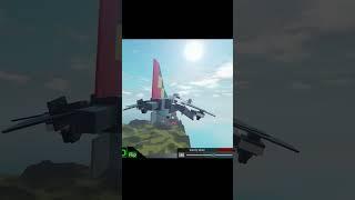 The Worst VTOL Landing to Ever Exist #roblox #planecrazy #vtol #harrier #royalairforce