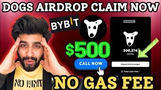 $DOGS TOKEN CLAIM NOW WITHOUT GAS FEE | DOGS TOKEN WITHDRAWAL Step-by-Step Guide