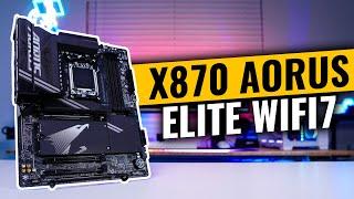 Gigabyte X870 AORUS Elite WiFi7 Motherboard Review