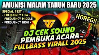 [HD MUSIC] DJ CEK SOUND FULLBASS TAHUN BARU 2025 - ANDALAN MAMANG SOUND 