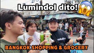 Bangkok Shopping & Grocery + Lumindol dito!