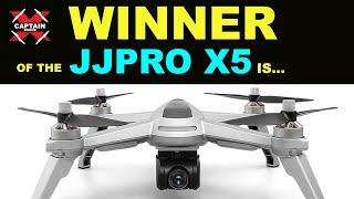 The WINNER of the JJPRO X5 EPIK Drone is...  Thank you to Gearbest.