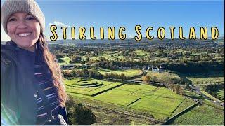Day Trip to Stirling, Scotland | Traveling from Edinburgh to Stirling by Tain | Stirling Castle