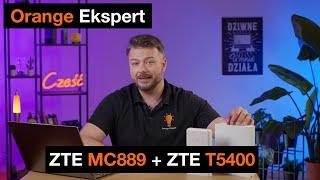  ORANGE EKSPERT -  Instalacja zestawu ODU-IDU  ZTE MC889  ZTE T5400