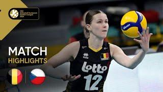 Belgium vs. Czechia - Match Highlights | European Golden League Women 2024