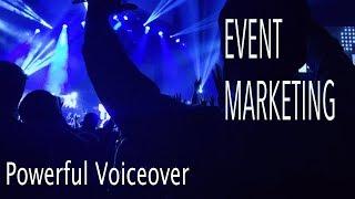 Powerful Voice-over for Event Marketing from Ray Norman