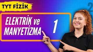 Elektrik ve Manyetizma 1- Potansiyel Fark, Akım Şiddeti, Direnç | 27 Günde Tyt Fizik Kampı | 14. Gün