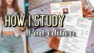 HOW I STUDY - IPAD EDITION | Hannah Theresa