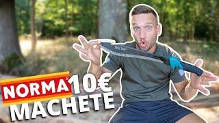 Was taugt die 10€ Discounter Machete  | Besser als gedacht ?! | Gear Test | survyve