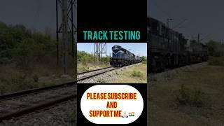 railway track jurk test#alp #locopilot #youtubeshorts #shorts