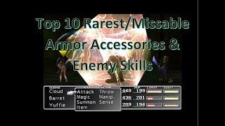 Top 10 Rarest/Easily Missed Armor Accessories & Enemy Skills