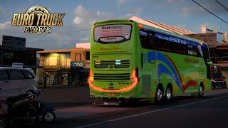 Perfect!! Trip Full Tol with Gunung Harta Mercy 2542 - ETS2Indonesia