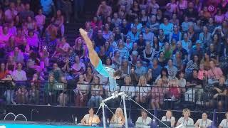 Shilese Jones  - HUGE 14,833  Uneven Bars - QUAL - World Championships 2023