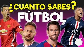 ¿Cuánto sabes de FÚTBOL?  Trivia de deportes / Test