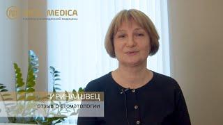 Отзыв Ирины Швец о стоматологии клиники NICA MEDICA г. Брест.