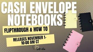 Cash Budget Envelope Notebooks Release- 11/1/24