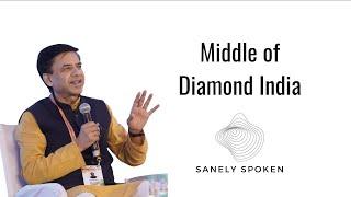 Middle of Diamond India Explained | Shashank Mani Tripathi | Sanely Spoken Clips EP01