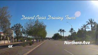 4K Roadscapes | Driving Tour | Phoenix | Northern Ave