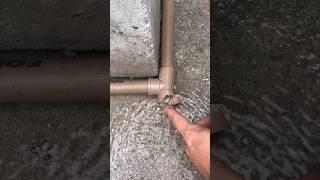 Brilliant Tricks to Repair PVC Pipes #shorts #plumbing #pvcpipes