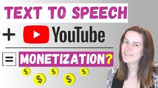 Can You Monetize A Youtube Channel Using Text To Speech Software  My Thoughts 